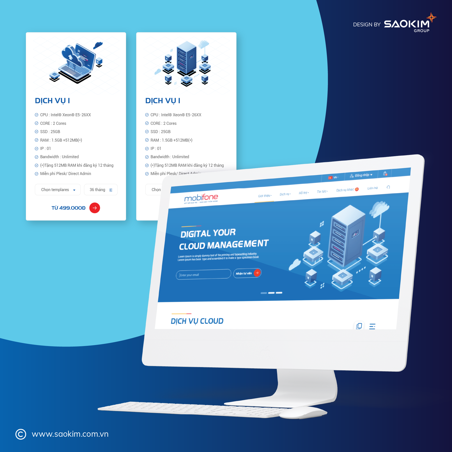 MOBIFONE - Design Website Mobifone Public Cloud